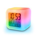 Titan LED Colour Changing Alarm Clock
