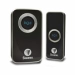 Swann DC820PB Wireless Door Chime with Receiver Door Chime Black