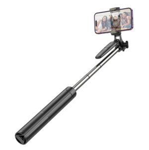 Premium Bluetooth Selfie Stick w High Tripod