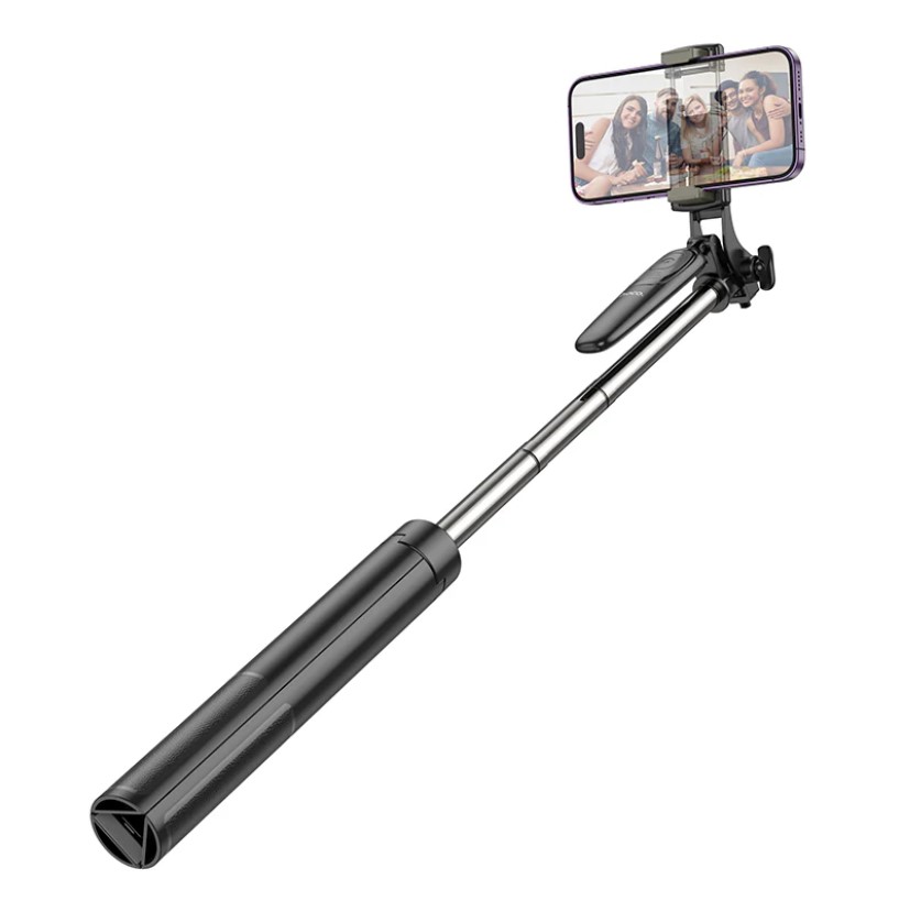 Premium Bluetooth Selfie Stick w High Tripod