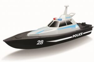 Maisto Hi Speed Police Boat 2.4 GHZ - Black