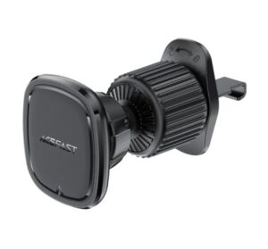 Magnetic Air Vent Phone Holder w Strong Magnet, Hook Locking