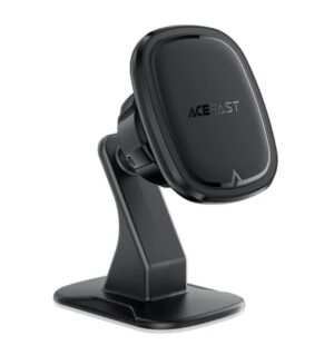Magnetic Dashboard Phone Holder w Strong Magnet - Black