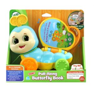 Leapfrog Pull-Along Butterfly Book - Blue