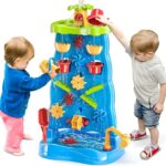 Double-Sided Interactive Water Table Waterfall Maze Playset