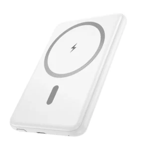 Titan MagCharge Fast 5000mAh Wireless Powerbank White