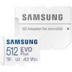 Samsung EVO Plus 512GB Micro SD Card w Adapter