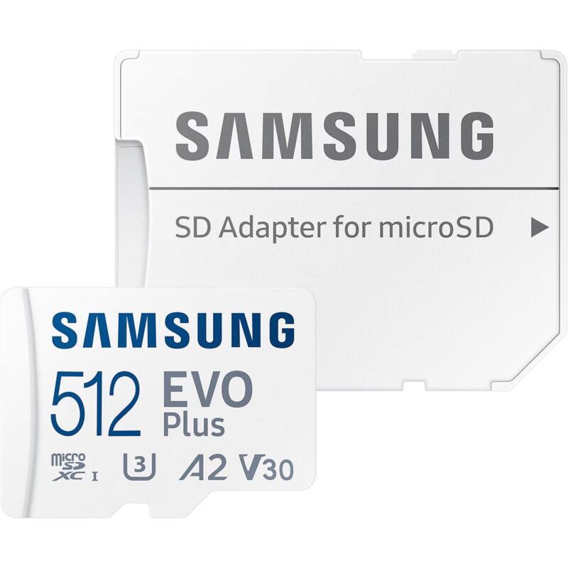 Samsung EVO Plus 512GB Micro SD Card w Adapter