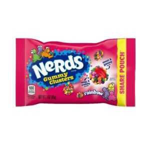 Nerds Rainbow Share Pouch Gummy Clusters