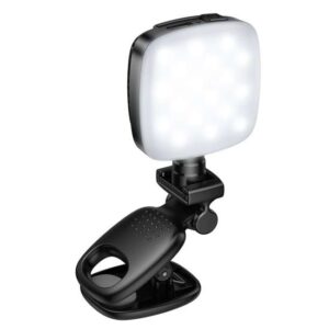 Hoco K28 Portable Mini LED Fill Light, 9 Dimming Levels, 2700K-6500K