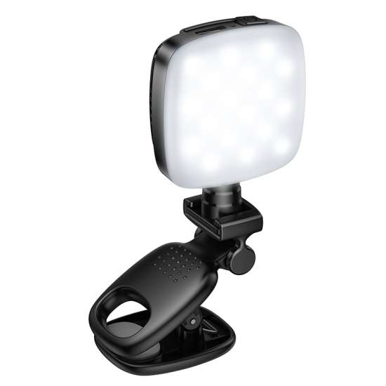 Hoco K28 Portable Mini LED Fill Light, 9 Dimming Levels, 2700K-6500K