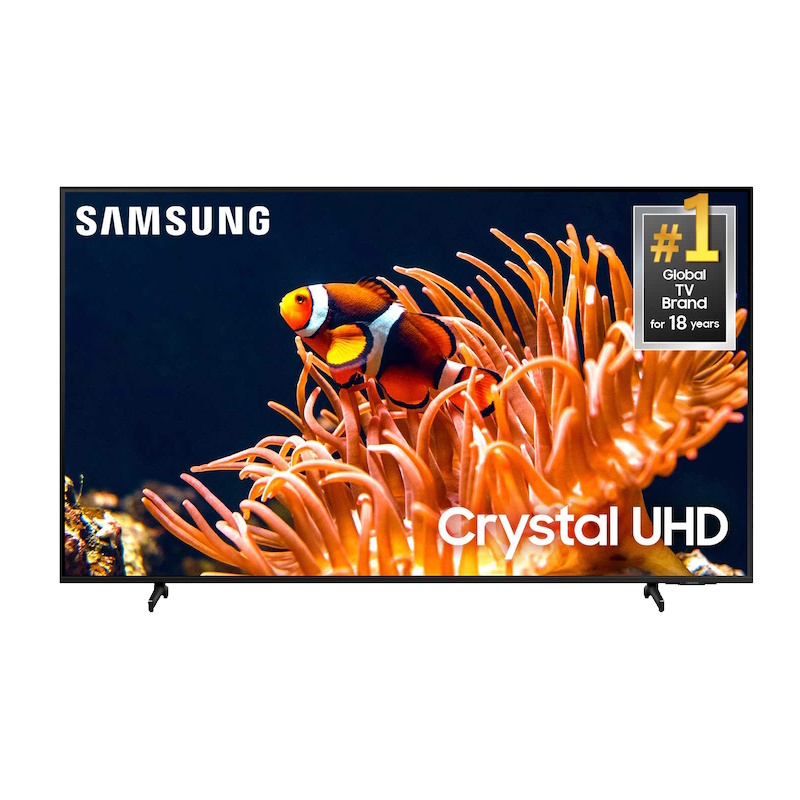 Samsung 43" Crystal UHD DU8000 4K Smart TV with Tizen OS