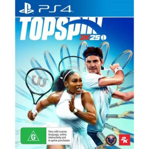 TopSpin 2K25 PS4 Tennis Game