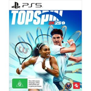 TopSpin 2K25 PS5 Tennis Game