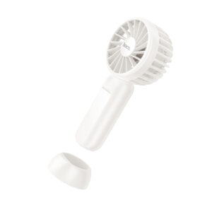 Titan HX60 Portable Electric Fan Handheld/Desktop, White, Rechargeable