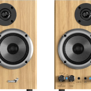 Genius SP-HF520BT Bluetooth 2 Way Wooden Speakers