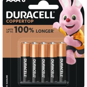 Duracell Coppertop AAA Alkaline Battery 8pk