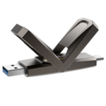 Netac US5 USB3.2 Type-A + Type-C External SSD 512GB