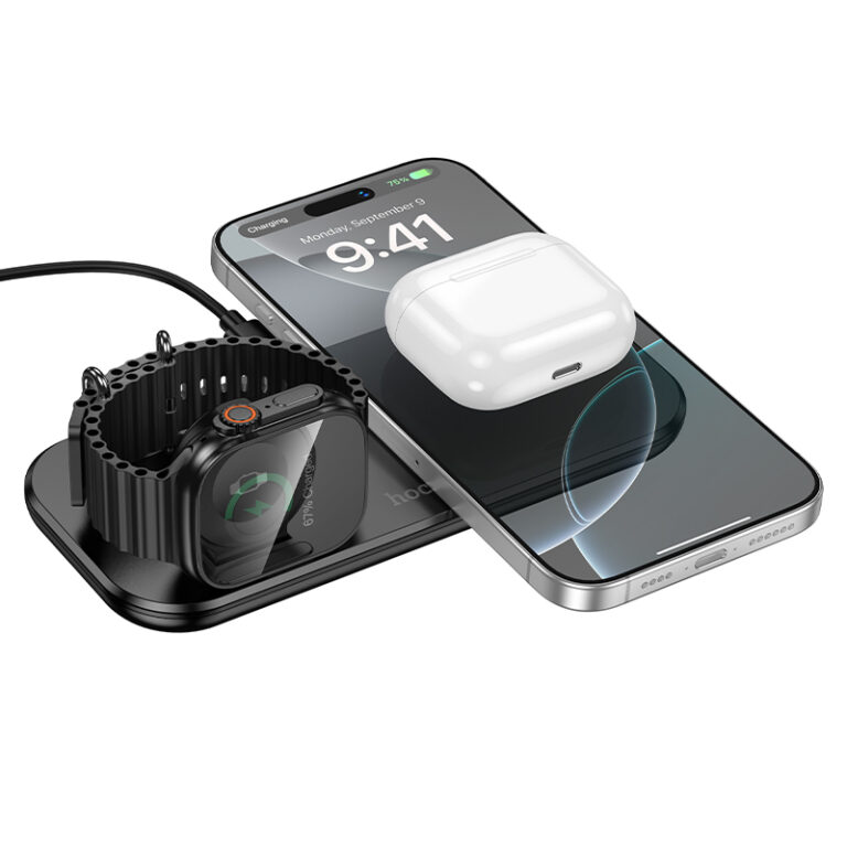 Titan 15W Ultra Thin 3 in 1 Wireless Charger