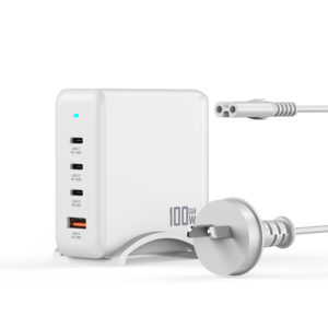 Extreme 100W 4-Port PD Ultra Fast USB-C Desktop Charging Station White