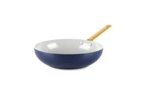 Greenpan Padova Navy Blue Pfas Free Open Wok 28Cm/ 3.7L