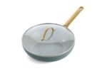 Greenpan Padova Smokey Blue Pfas Free Covered Wok 28Cm/3.7L