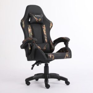 Playmax Gaming Chair Green Camo Black