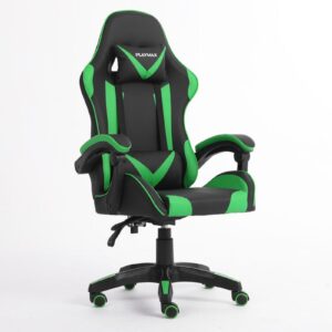 Playmax Gaming Chair Green Black