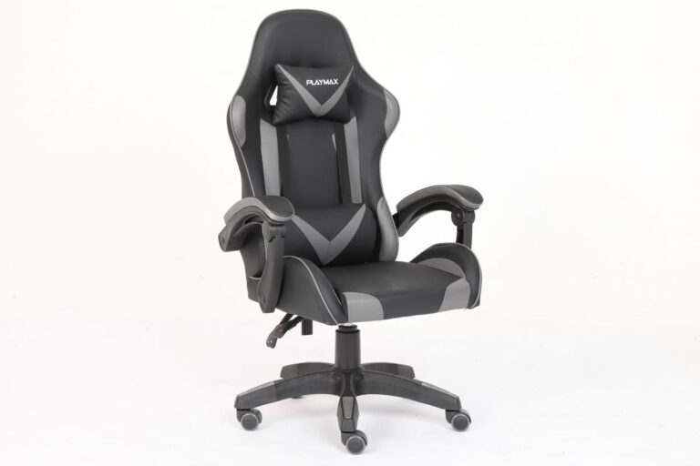 Playmax Gaming Chair Grey Black