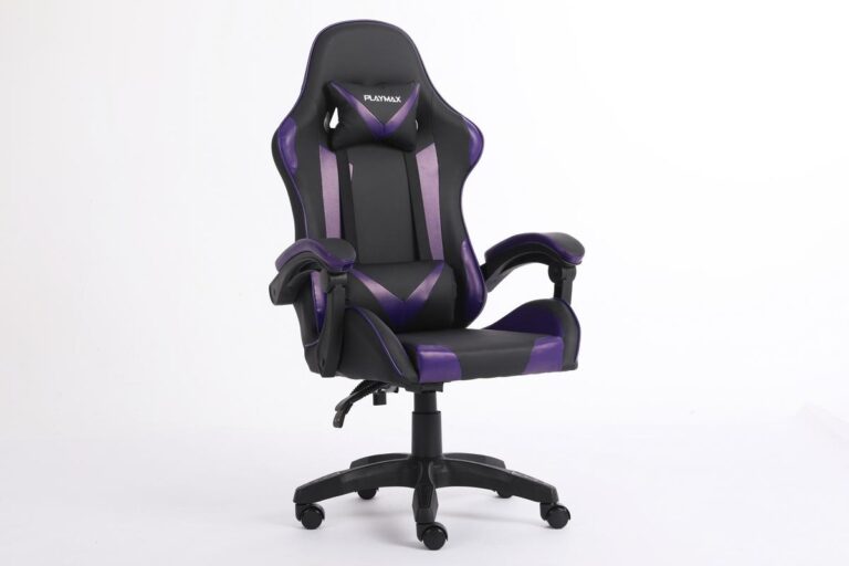 Playmax Gaming Chair Purple Black