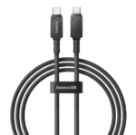 Baseus Unbreakable Series Fast Charging Data Cable Type-C to Type-C 100W 1m Cluster Black