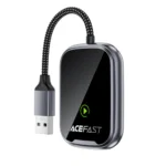 Acefast Wireless Adaptor for Apple CarPlay & Android Auto with USB-A & USB-C Plug