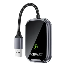 Acefast Wireless Adaptor for Apple CarPlay & Android Auto with USB-A & USB-C Plug