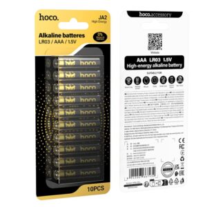 Hoco AAA Alkaline Batteries 10 Pack