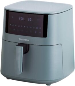Greenpan Bistro XXL Coloured Air Fryer Smokey Sky Blue 7.2L - Pfas Free