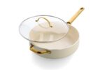 Greenpan Padova Pfas Free Saute Pan 28Cm/3.6L Cream