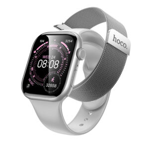 Nexus Pulse IPX6 Waterproof Smartwatch iOS Android Silver