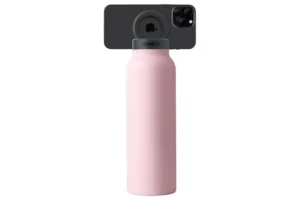 Ringo Water Bottle with Magnetic Ring 710ml Pink