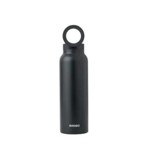 Ringo Water Bottle with Magnetic Ring 950ml Black