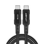 Acefast 100W Super Fast Charge USB-C to USB-C Cable 2 Meter Black