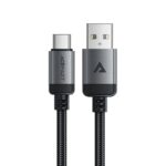 Acefast Braided Metallic Fast Charge Cable USB-A to USB-C