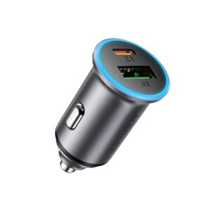 Acefast 65W Super Fast LED Mini Car Charger
