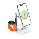 Acefast 32.5W 3-in-1 Magnetic Wireless Charger with Night Ambient Light