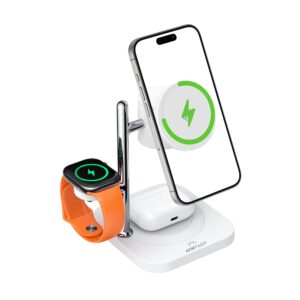 Acefast 32.5W 3-in-1 Magnetic Wireless Charger with Night Ambient Light