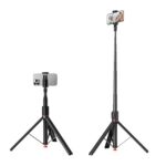 Acefast Premium 1.71m Selfie Stick with Drop-to-Open Tripod with Bluetooth Remote