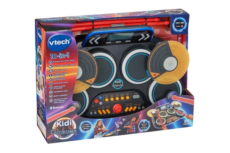 Vtech Kids DJ Drums - Black