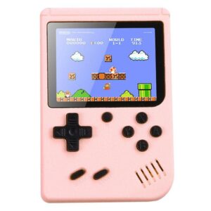 500 in 1 Handheld Gaming Console - Pink