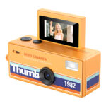 Retro HD 12MP Vintage Mini Digital Camera Orange