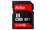 Netac P600 SDHC U1/C10 Card 8GB