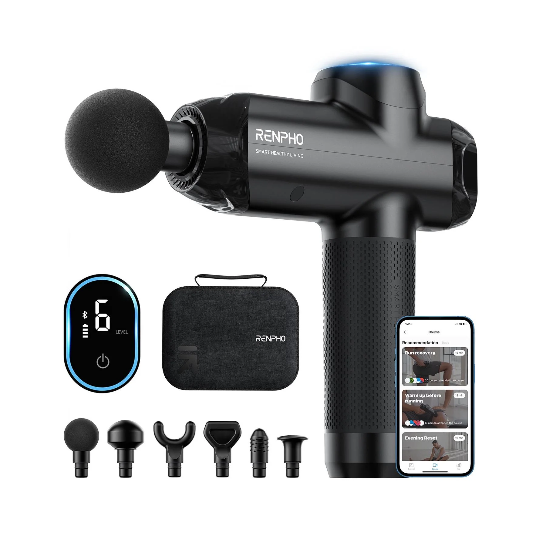 Renpho Power+ Smart Massage Gun